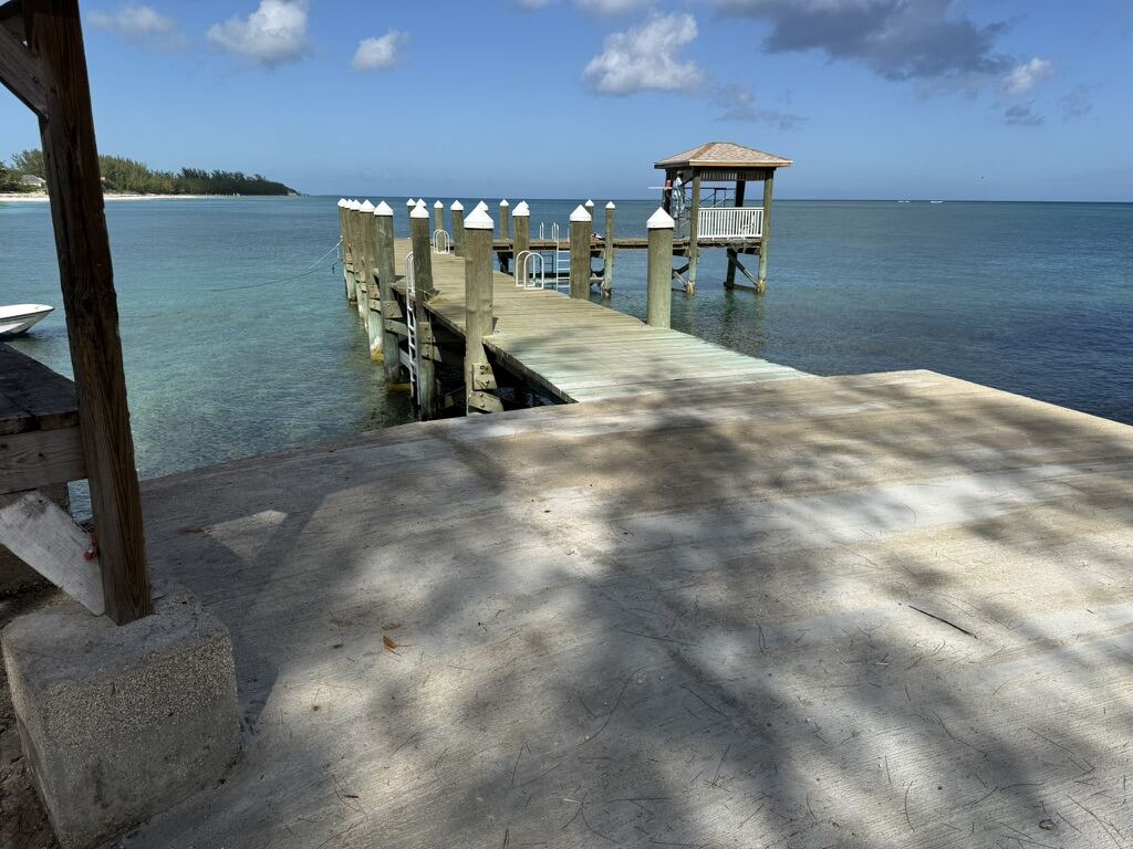 Dock and gazebo